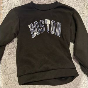SHEIN Boston Sweatshirt